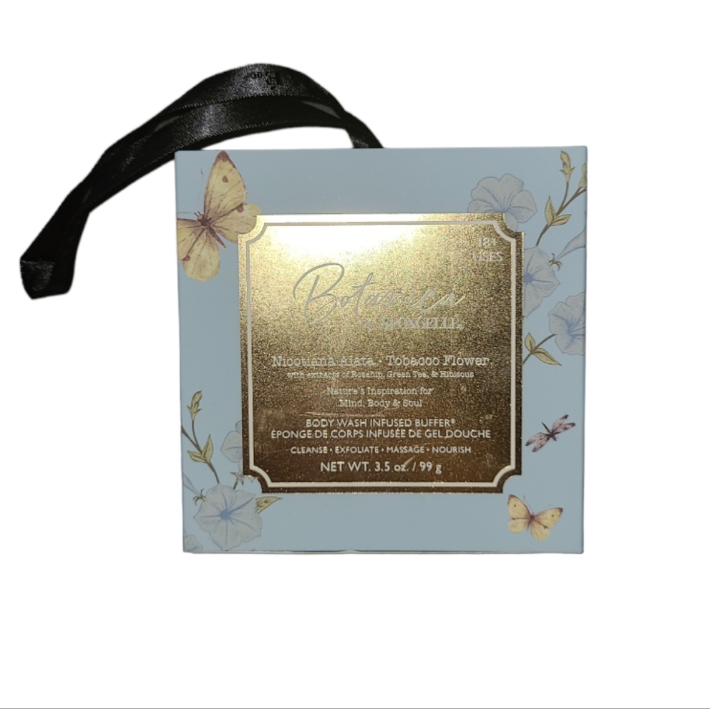 2/$30! Spongelle Botanica Butterfly Tobacco Flower Built-In Body Wash + … - Picture 3 of 8